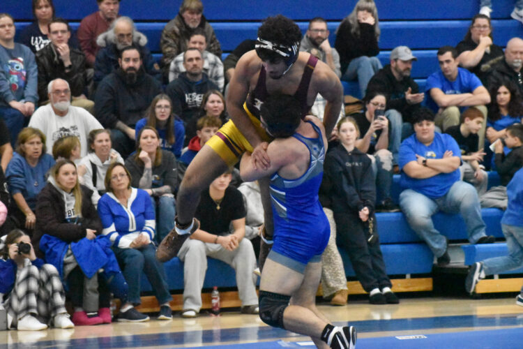 Hubbard hands Liberty early wrestling defeat